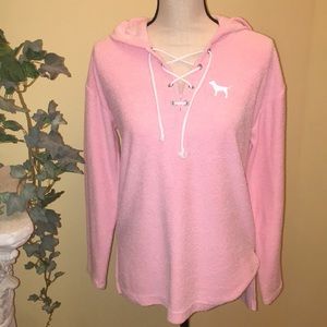 PINK peach/pink hoodie